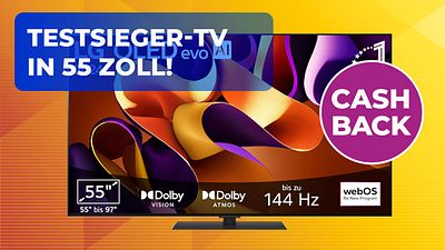 bild aus der news OLED-King dramatisch im Preis gefallen: LG OLED G4 mit 55 Zoll und Cashback sticht gerade alle TV-Angebote aus