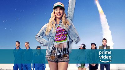bild aus der news In 2 Tagen auf Amazon Prime Video: Turbulenter Trailer zur Astronauten-RomCom "Space Cadet" mit Emma Roberts