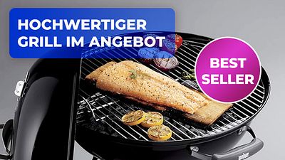 bild aus der news Der Amazon Bestseller unter den Holzkohlegrills ist im Angebot: Sichert euch den Weber Grill für Balkon und Garten
