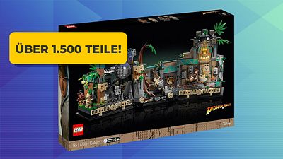 bild aus der news Eine der kultigsten Filmszenen aller Zeiten, verpackt in einem LEGO-Set – entkommt ihr der Steinkugel?