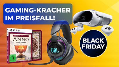 bild aus der news Videospiele, Headsets und VR-Brillen zum Tiefstpreis bei MediaMarkt: Der Black Friday ist ein Fest für Gaming-Fans