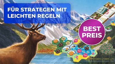 bild aus der news Dieses Brettspiel definiert "cozy Games" ganz neu! "Dorfromantik" und "Catan" können gegen dieses Spiel des Jahres einpacken