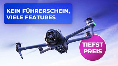 bild aus der news Drohne ohne Führerschein: Eine der besten 4K-Drohnen des Marktführers kostet jetzt so wenig wie nie zuvor