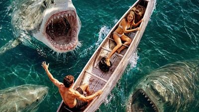 bild aus der news Von den "Sharknado"-Machern: Durchgeknallter Trailer zum Hai-Horror "Shark Frenzy" mit "Baywatch"-Star