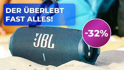 bild aus der news JBL Charge 6: Einer der wohl besten und beliebtesten Bluetooth-Lautsprecher für draußen ist gerade über 30% günstiger!