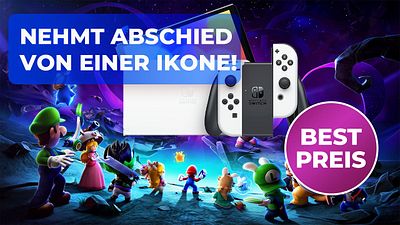 bild aus der news Ein Stück Videospielgeschichte zu Weihnachten: Dieses Nintendo Switch OLED Bundle ist das Geschenk einer Mario-Legende