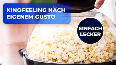 bild aus der news Für echtes Kinofeeling Zuhause: So gelingt Popcorn nach eurem Geschmack