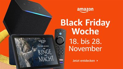 Black Friday: Erste Mega-Angebote der Cyber Week – bis zu 60 (!) Prozent sparen bei Amazon Fire TV Stick & Co.