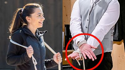 bild aus der news "Sturm der Liebe"-Vorschau heute: Fritz und Lale kommen sich bei Fesselspielen näher