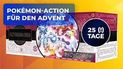 bild aus der news Dieser Pokémon-Adventskalender hat es in sich: Wer diese Türchen öffnet, darf sich auf Holokarten, Booster, Funpacks und vieles mehr freuen