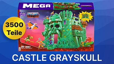 bild aus der news Lasst "Masters of the Universe" mit Castle Grayskull von Mega Construx jetzt günstig wieder aufleben