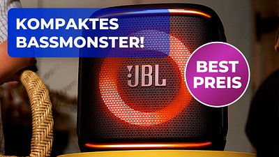 bild aus der news Partybox und Karaokemaschine in einem: Dieses JBL-Bassmonster macht mächtig Dampf und ist jetzt zum Tiefstpreis zu haben!