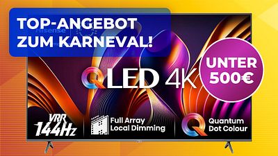 bild aus der news Der neue Preis-Leistungs-Sieger kommt von Hisense: 55 Zoll 4K-TV mit 144 Hz zum Tiefstpreis