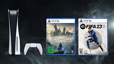 bild aus der news PlayStation 5 im Angebot: Amazon-Konkurrenz lockt mit PS5-Bundles – "Hogwarts Legacy" oder doch lieber "FIFA"?