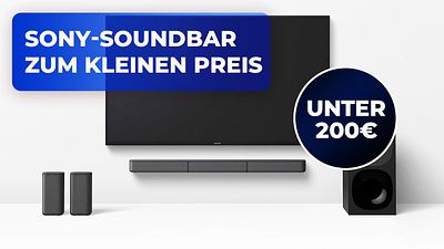bild aus der news Marken-Sound muss nicht teuer sein: Diese Sony-Soundbar bringt gleich noch einen Subwoofer und zwei Rear Speaker mit!