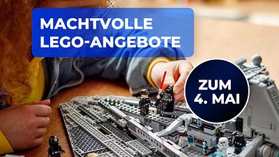 bild aus der news Vom Millennium Falcon bis zum Sternzerstörer: Mit diesen LEGO "Star Wars"-Angeboten lässt sich der "Star Wars-Tag" exzellent begehen