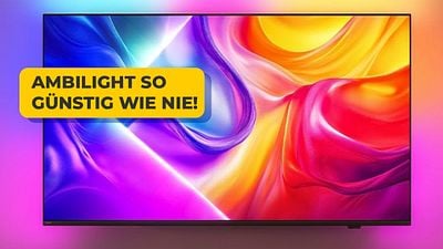 bild aus der news Ambilight so günstig wie nie: Diesen 144Hz-Fernseher dürfen sich Gaming-Fans nicht entgehen lassen