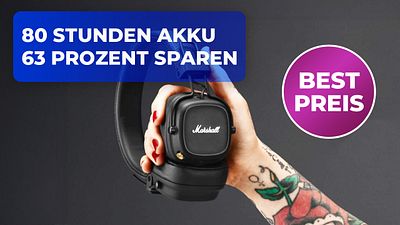 bild aus der news Unglaubliche Marshall Kopfhörer mit 80 Stunden Akkulaufzeit kosten bei den Amazon Frühlingsangeboten weniger als die Hälfte!