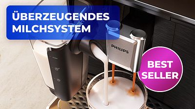 bild aus der news De‘Longhi kann einpacken: Dieser günstige Kaffeevollautomat ist ein Amazon-Bestseller mit unerkanntem Milchschaum-Talent