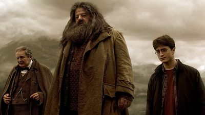 bild aus der news Neues Bild zur "Harry Potter"-Serie enthüllt: So sieht Hagrid in der Neuauflage aus
