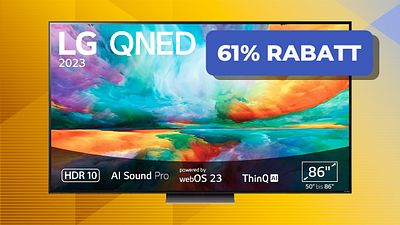 bild aus der news So günstig kann ein riesiger 4K-TV sein: Holt euch jetzt das 86-Zoll-Monster von LG mit 120 Hz für weit unter 1.400 Euro