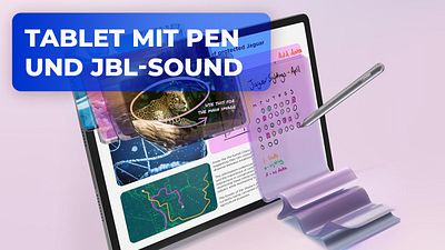 bild aus der news Lenovo macht gemeinsame Sache mit JBL! Dieses Tablet lässt die Konkurrenz nicht nur wegen des Preises aufhorchen
