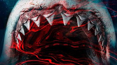 bild aus der news Riesenhai und Psychopath als Killer-Duo – Trailer zum superblutigen Tierhorror "Chum" mit "Star Trek"-Star