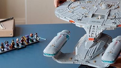 bild aus der news 3.600 Teile, 60 (!) cm lang: Dieses legendäre "Star Trek"-Raumschiff gehört in jede Sammlung