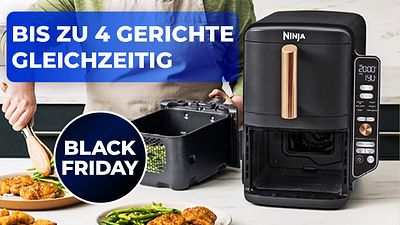 bild aus der news Ein Ninja in der Küche! Bestseller Heißluftfritteuse mit genialen Features am Black Friday günstig schnappen