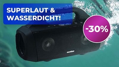 bild aus der news Und es hat Boom gemacht! Bluetooth-Lautsprecher von Anker mit Mega-Akku jetzt heftig reduziert bei Amazon schnappen