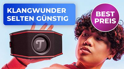 bild aus der news Klangwunder jetzt zum Bestpreis sichern: Teufels kompakter Bluetooth-Lautsprecher lässt die Konkurrenz weit hinter sich