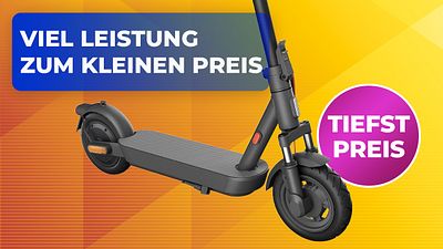 bild aus der news E-Scooter zum neuen Tiefstpreis: Für 60 km Reichweite müsst ihr normalerweise viel mehr Geld ausgeben