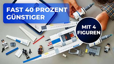 bild aus der news Fast 600 Teile für weit unter 50 Euro: Bei diesem LEGO "Star Wars"-Angebot solltet ihr besser schnell zuschlagen
