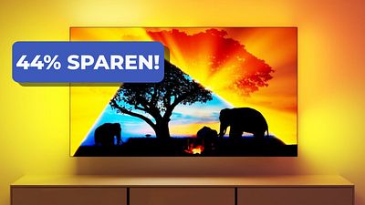 bild aus der news Lässt Augen, Wohnzimmer und Portmonee strahlen: 4K OLED-TV mit Ambilight zum Tiefstpreis schnappen