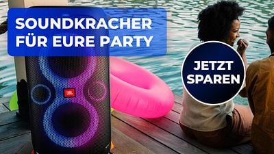bild aus der news Was ist besser als eine Partybox? Zwei Partyboxen! JBL stattet seine großen Bluetooth-Boxen mit einem genialen Feature aus - jetzt im Angebot