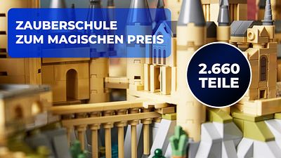 bild aus der news Das LEGO-Bruchtal für "Harry Potter"-Fans: Dieses wunderschöne Klemmbaustein-Set ist jetzt über 30 Prozent günstiger!