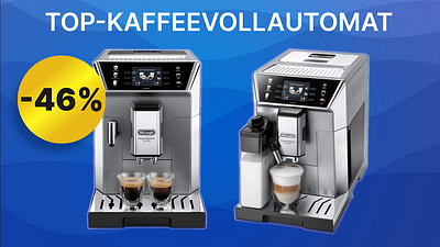 bild aus der news Singles Day 2022: MediaMarkt bietet massiven Rabatt auf den Premium-Kaffeevollautomaten von DeLonghi