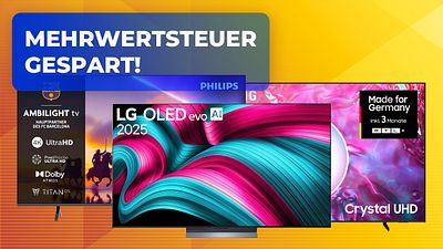 bild aus der news Samsung, LG oder Philips? Diese Fernseher sind dank der Mehrwertsteuer-Aktion von MediaMarkt gerade richtig günstig