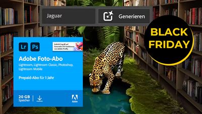 Photoshop zum halben Preis: Sichert euch das Adobe Creative Cloud Foto Abo nur noch heute zum Black-Friday-Preis