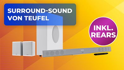 bild aus der news Ein Deal mit dem Teufel: Die Cinebar 11 im Surround-Set ist das Beste, was ihr euch für 500 Euro ins Heimkino stellen könnt