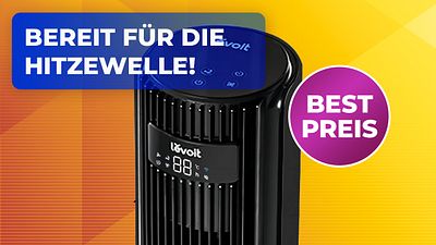 bild aus der news Smart genug für Alexa, leise genug fürs Schlafzimmer: Dieser günstige Turmventilator ist der heimliche Star des Sommers!