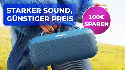 bild aus der news Diese leistungsstarke Bluetooth-Box überzeugt auf ganzer Linie: Sichert sie euch jetzt ganze 100 Euro günstiger [Anzeige]