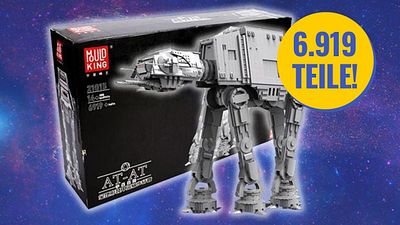 bild aus der news Besser als LEGO und über 400 Euro günstiger: Holt euch den legendären AT-AT von "Star Wars" im Hammerdeal bei Amazon