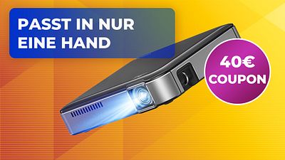 bild aus der news Beamer so klein wie ein Smartphone: Dieses kleine Technik-Wunder ist das Kino für die Hosentasche!