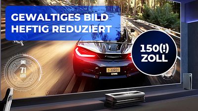 bild aus der news Verabschiedet euch von eurem Fernseher: Dieser 4K-Laser-Beamer rockt eure Filmabende und ist aktuell unfassbar günstig