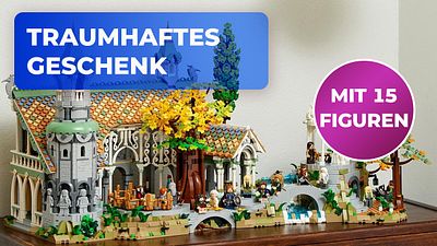 bild aus der news Macht euren "Herr der Ringe"-Fans das beste Geschenk überhaupt und sichert euch das legendäre Bruchtal-Set von LEGO im Angebot