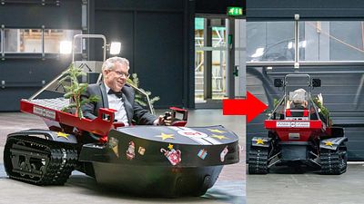 bild aus der news 40.000 Euro Schaden bei "Höhle der Löwen": Frank Thelen baut Unfall mit Schneemobil