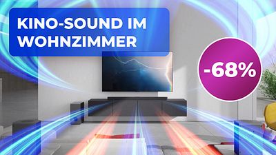 bild aus der news Diese High-End-Soundbar nimmt es zum Bestpreis mit ausgewachsenen Surround-Anlagen auf und spart dabei noch Platz!