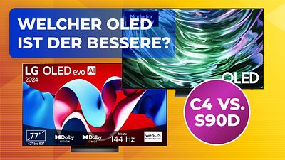 bild aus der news Damit hätten wir nicht gerechnet: Im Duell LG OLED C4 vs. Samsung S90D vernichtet ein 65 Zoll 4K-TV den Konkurrenten!