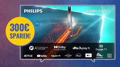 Brandneu und mit Ambilight: Diesen OLED-TV mit 55 Zoll von Philips gibt’s bei Amazon jetzt für unter 1.000 Euro